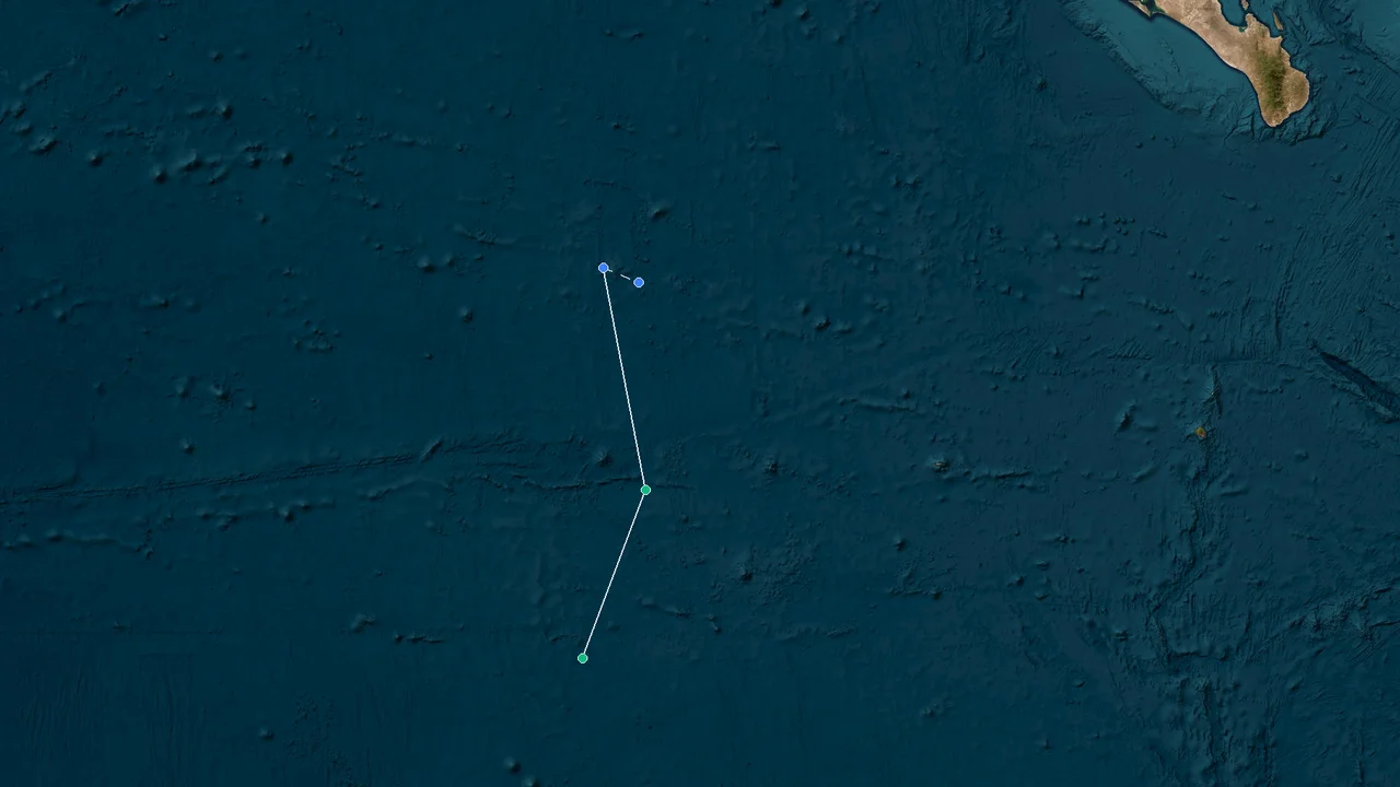 Track map of Julio