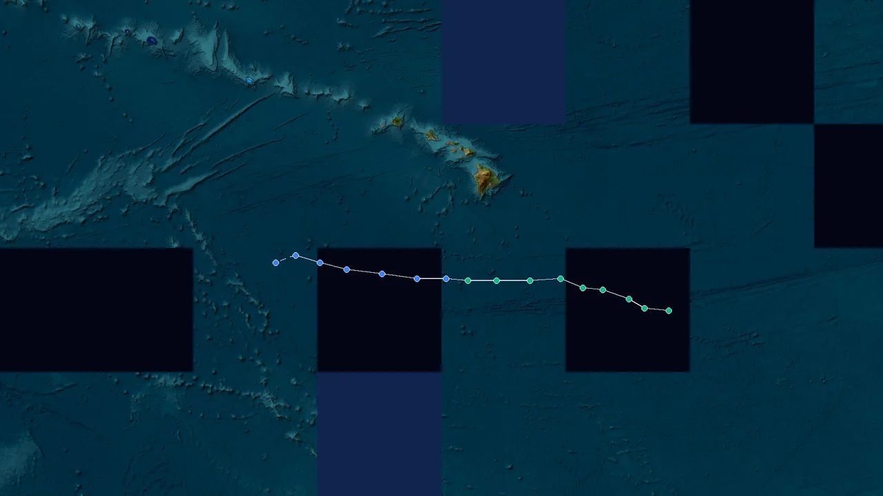 Track map of Moke