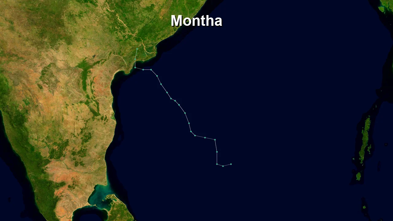 2026 Major Hurricane Melissa - Live Road Map - StormAtlasX