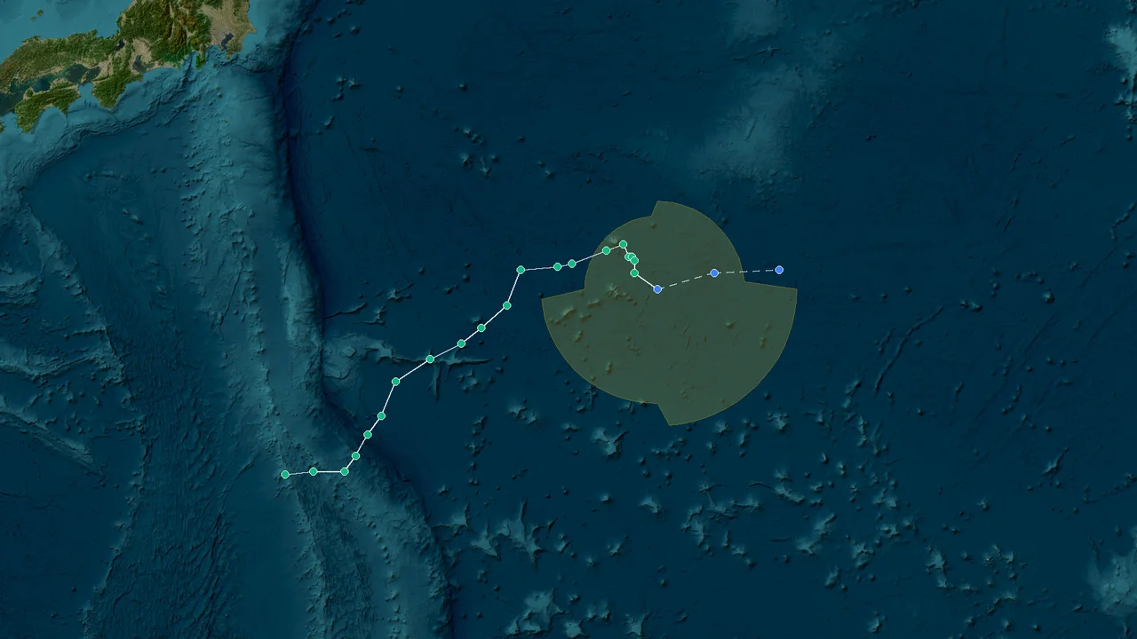 Track map of Nangka