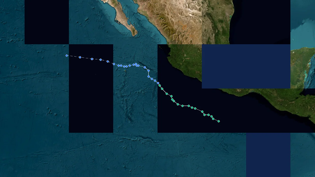 Hurricane Polo Live Track & Satellite Forecast - Storm Atlas