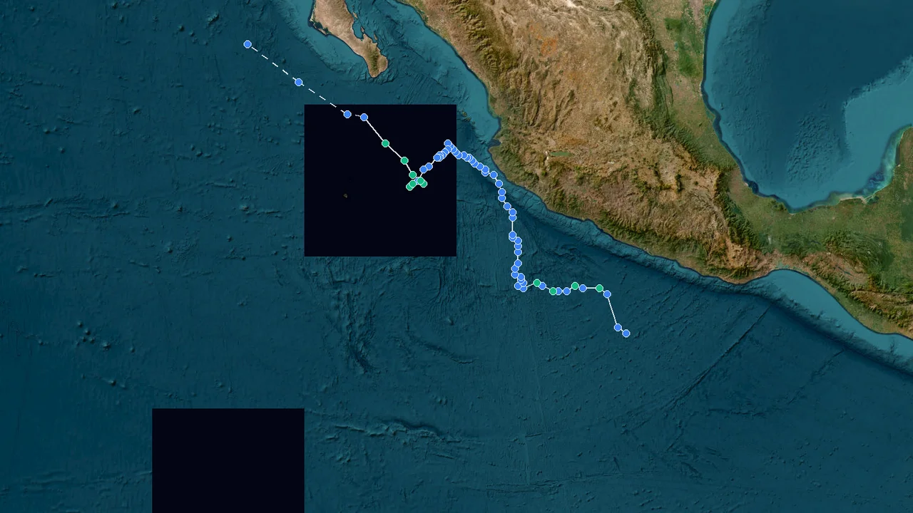 Track Guide Maps 2026 tropical_depression Trudy - Historical Track Map & Meteorological ...